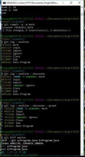 Отчёт от 791 за Система Git / Branch