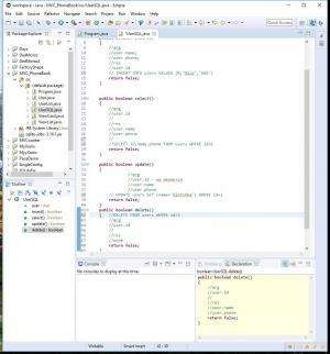 Отчёт от 791 за MVC шаблон / MVC - PhoneBook - UserSQL - Methods