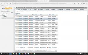 Отчёт от 791 за Интернет-магазин / phpMyAdmin