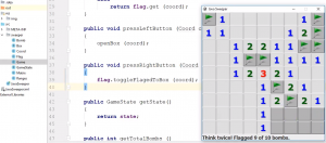 Отчёт от 8118 за Java Sweeper / Телеграмма о флажках
