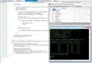 Отчёт от 8275 за БД - Книжка оценок / Подключение проекта к MySQL