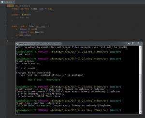 Отчёт от 8275 за Singleton / Singleton - Timer - Pattern Design