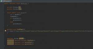 Отчёт от 8275 за Template method / Template Method - Web Parser - Abstract