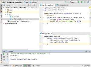 Отчёт от 8275 за MVC шаблон / MVC - Counter - ViewConsole