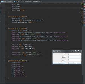 Отчёт от 8275 за MVC шаблон / MVC - PhoneBook - ViewCard