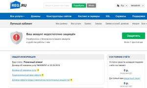 Отчёт от 8275 за Шахматы по сети / Хостинг. Регистрация аккаунта