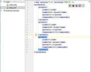 Отчёт от 8275 за PHP парсинг XML / Создание XML-файла