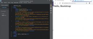 Отчёт от 8275 за Bootstrap-4 первые шаги / Основа и фреймворк