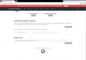 Отчёт от 8275 за Интернет-магазин / Установка EasyPHP