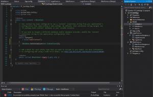 Отчёт от 8275 за Entity Framework / Подключение БД по методу CodeFirst