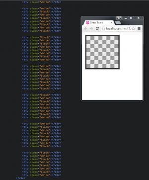 Отчёт от 8275 за НаноШахматы / CSS - Шахматная доска