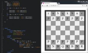 Отчёт от 8275 за НаноШахматы / PHP - Массив для фигур