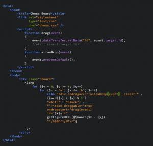 Отчёт от 8275 за НаноШахматы / JavaScript - Посадку давай!