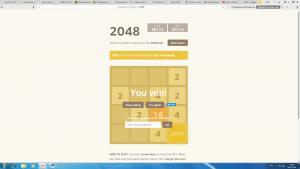 Отчёт от 8322 за Микроигры / 2048 - Учимся играть