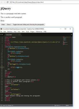 Отчёт от 8361 за Знакомство с jQuery / Эксперименты и кнопки