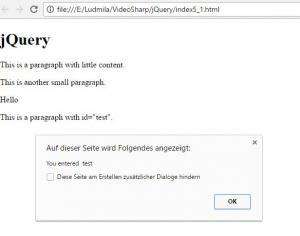 Отчёт от 8361 за Знакомство с jQuery / События и их методы
