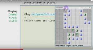 Отчёт от 8380 за Java Sweeper / Алгоритм открывашки