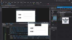 Отчёт от 8380 за Простой WPF  / WPF. Конвертер валюты. Макет программы