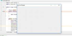 Отчёт от 8410 за Java Sweeper / Пустая панель