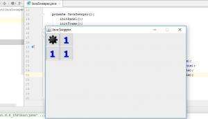 Отчёт от 8410 за Java Sweeper / Угловая бомба