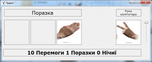 Отчёт от 8433 за Демо игры / Камень ножницы бумага