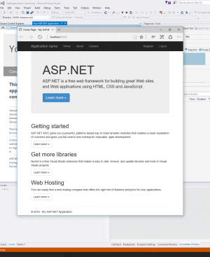 Отчёт от 8837 за Инфобизнес / Подготовка Visual Studio ASP.NET