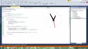 Отчёт от 9014 за WPF Clocks / Стрелочные часы