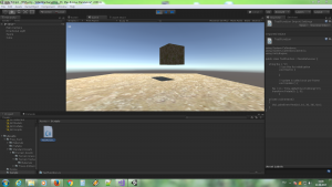 Отчёт от 9014 за Unity 3D / Первая сцена