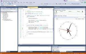 Отчёт от 9096 за WPF Clocks / Стрелочные часы