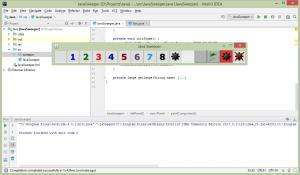 Отчёт от 9096 за Java Sweeper / Первый цикл
