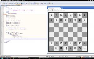 Отчёт от 9285 за НаноШахматы / PHP - Массив для фигур