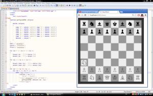 Отчёт от 9287 за НаноШахматы / HTML5 - Поднятие фигур