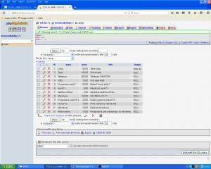 Отчёт от 9290 за Интернет-магазин / phpMyAdmin