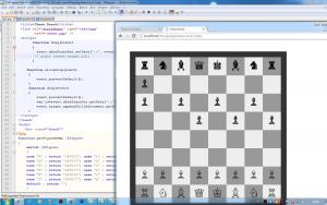 Отчёт от 9291 за НаноШахматы / JavaScript - Завершение хода