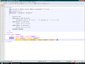 Отчёт от 9293 за Игры на JavaScript / Угадай число
