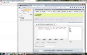 Отчёт от 9294 за Интернет-магазин / phpMyAdmin