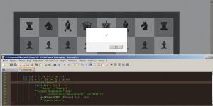 Отчёт от 9365 за НаноШахматы / JavaScript - Тронул? Коди!