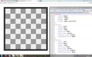 Отчёт от 9366 за НаноШахматы / CSS - Шахматная доска