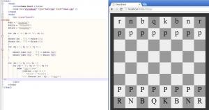 Отчёт от 9371 за НаноШахматы / PHP - Массив для фигур