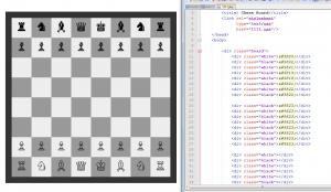 Отчёт от 9372 за НаноШахматы / HTML - Фигуры на Доске