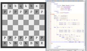 Отчёт от 9372 за НаноШахматы / PHP - Массив для фигур