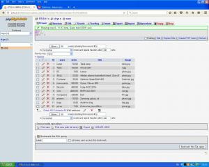 Отчёт от 9374 за Интернет-магазин / phpMyAdmin