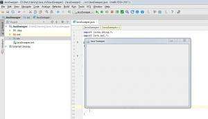 Отчёт от 9457 за Java Sweeper / Пустая панель