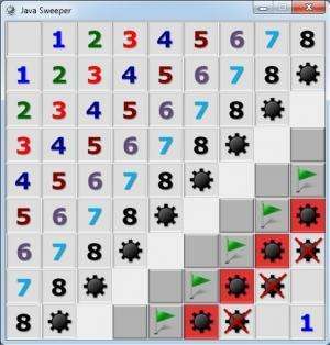 Отчёт от 9457 за Java Sweeper / Радуга картинок
