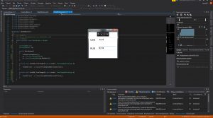 Отчёт от 9480 за Простой WPF  / WPF. Конвертер валюты. Ньютон против Паскаля.