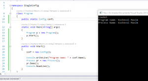 Отчёт от 9567 за Singleton / Singleton - Config - Static field