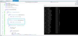 Отчёт от 9567 за Iterator / Iterator - BlackJack - Deck of Cards
