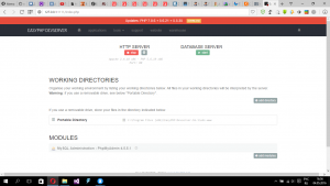 Отчёт от 9567 за Интернет-магазин / Установка EasyPHP