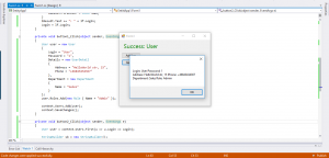 Отчёт от 9567 за Entity Framework / Добавление - Извлечение