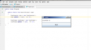 Отчёт от 9752 за MVC шаблон / MVC - Counter - ViewFrame